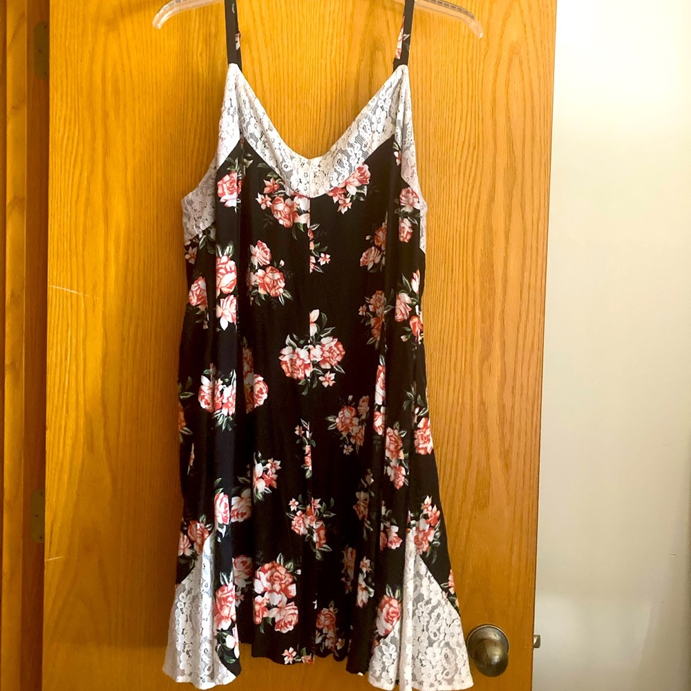 Torrid floral print dress